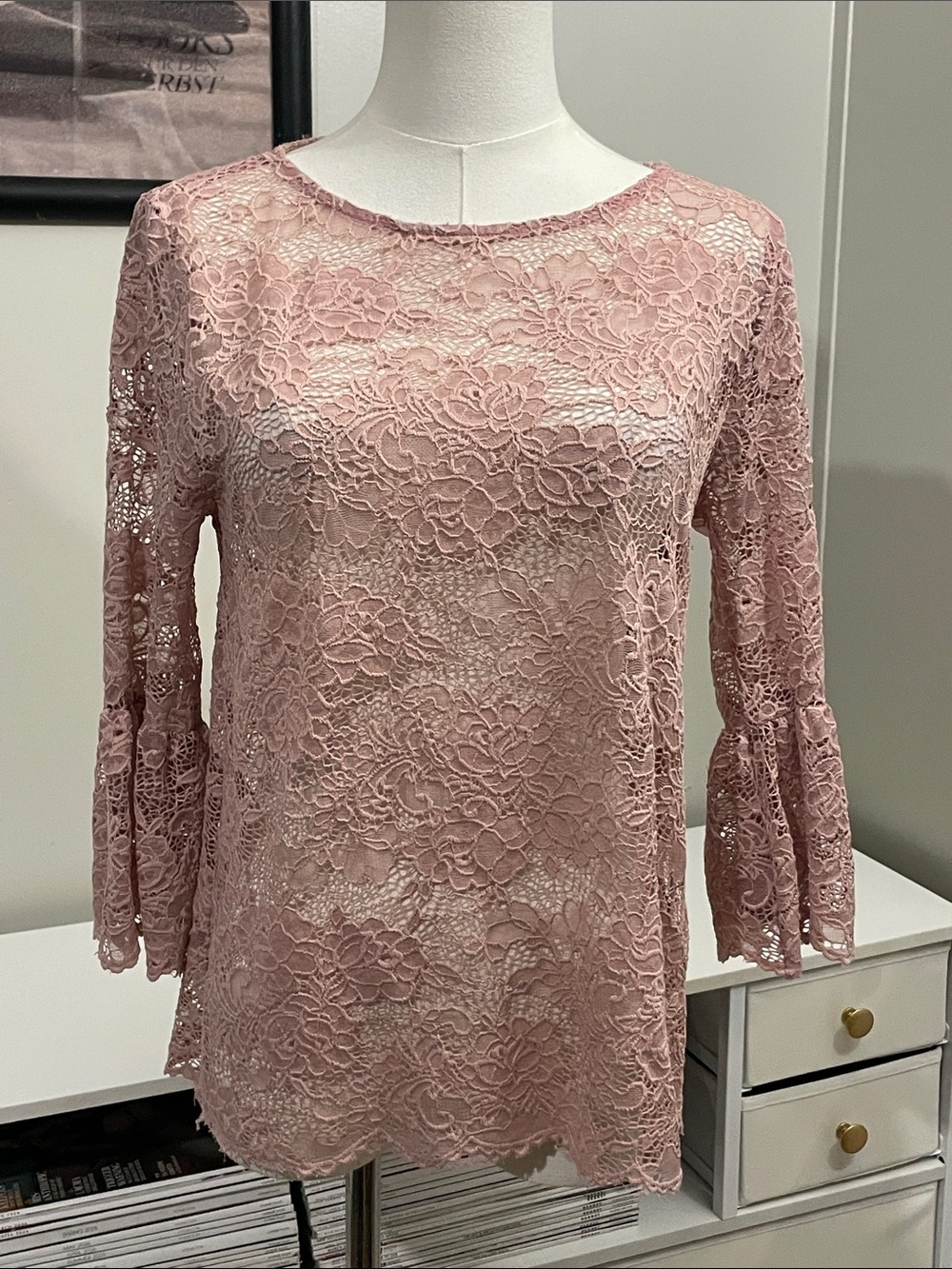 Ginger G Floral Print Top (S)
